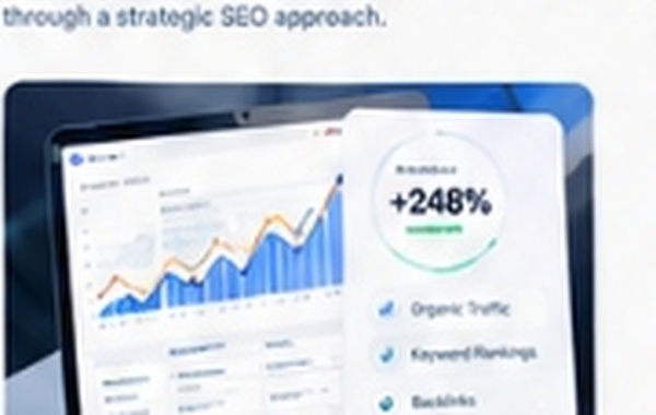 SEO Dashboard Mockup